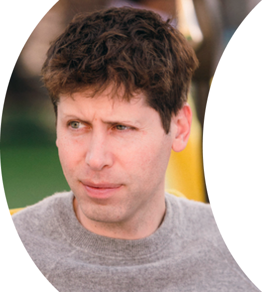 Photo of Sam Altman, CEO of OpenAI. Photo by Village Global.